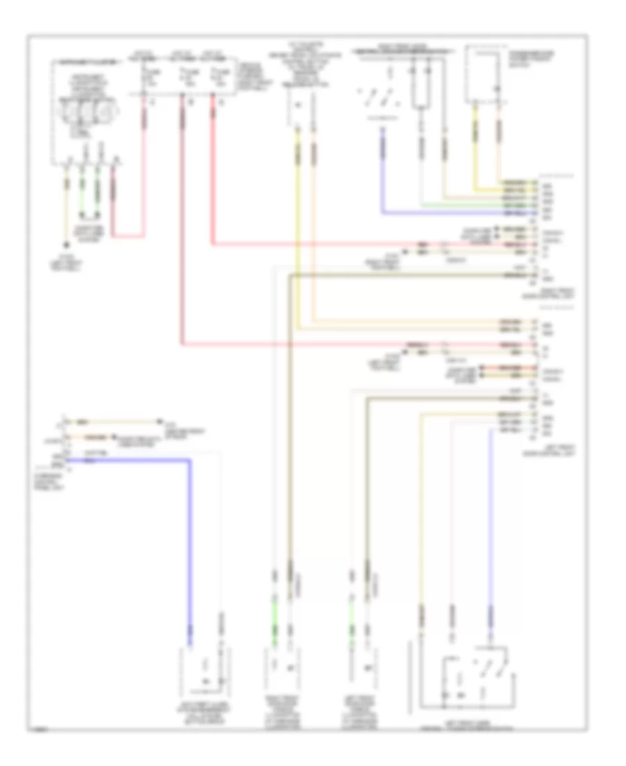 Instrument Illumination Wiring Diagram 2 of 2 for Mercedes Benz CLA250 2014