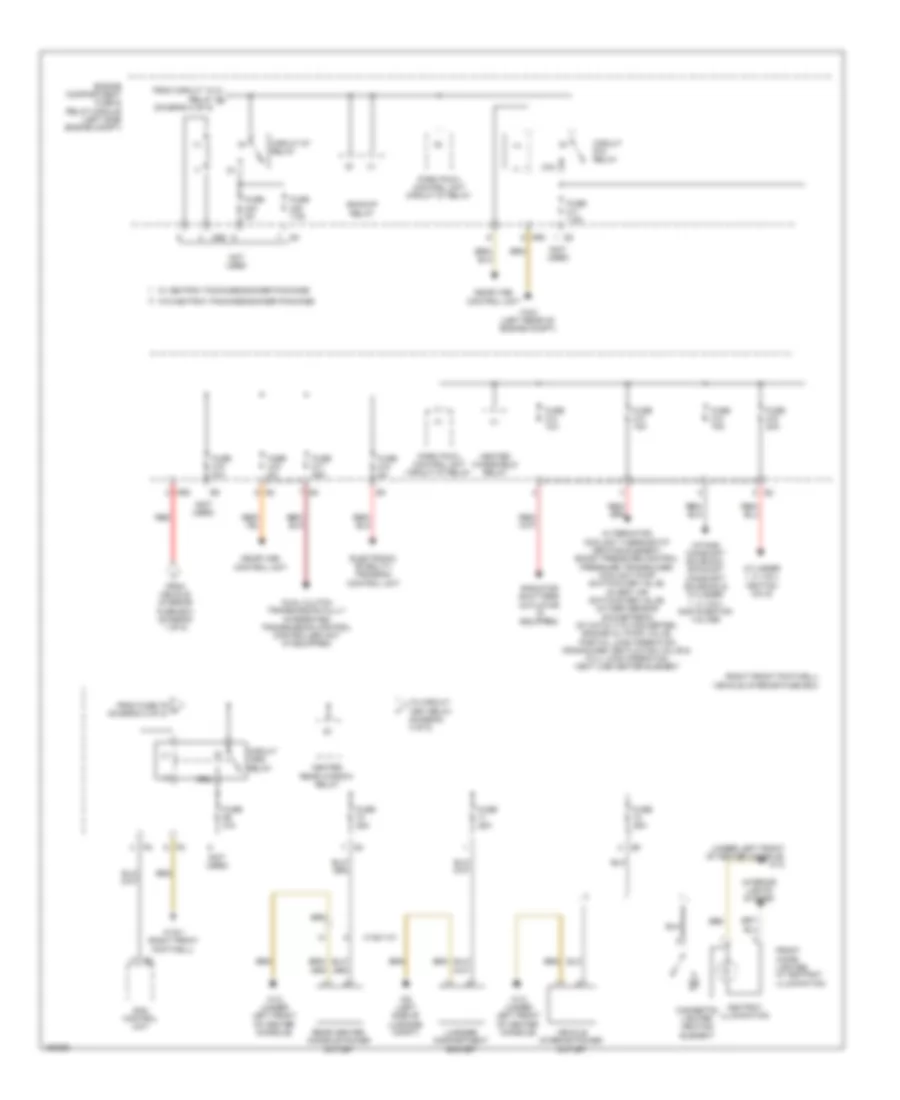 Power Distribution Wiring Diagram (3 of 5) for Mercedes-Benz CLA250 2014
