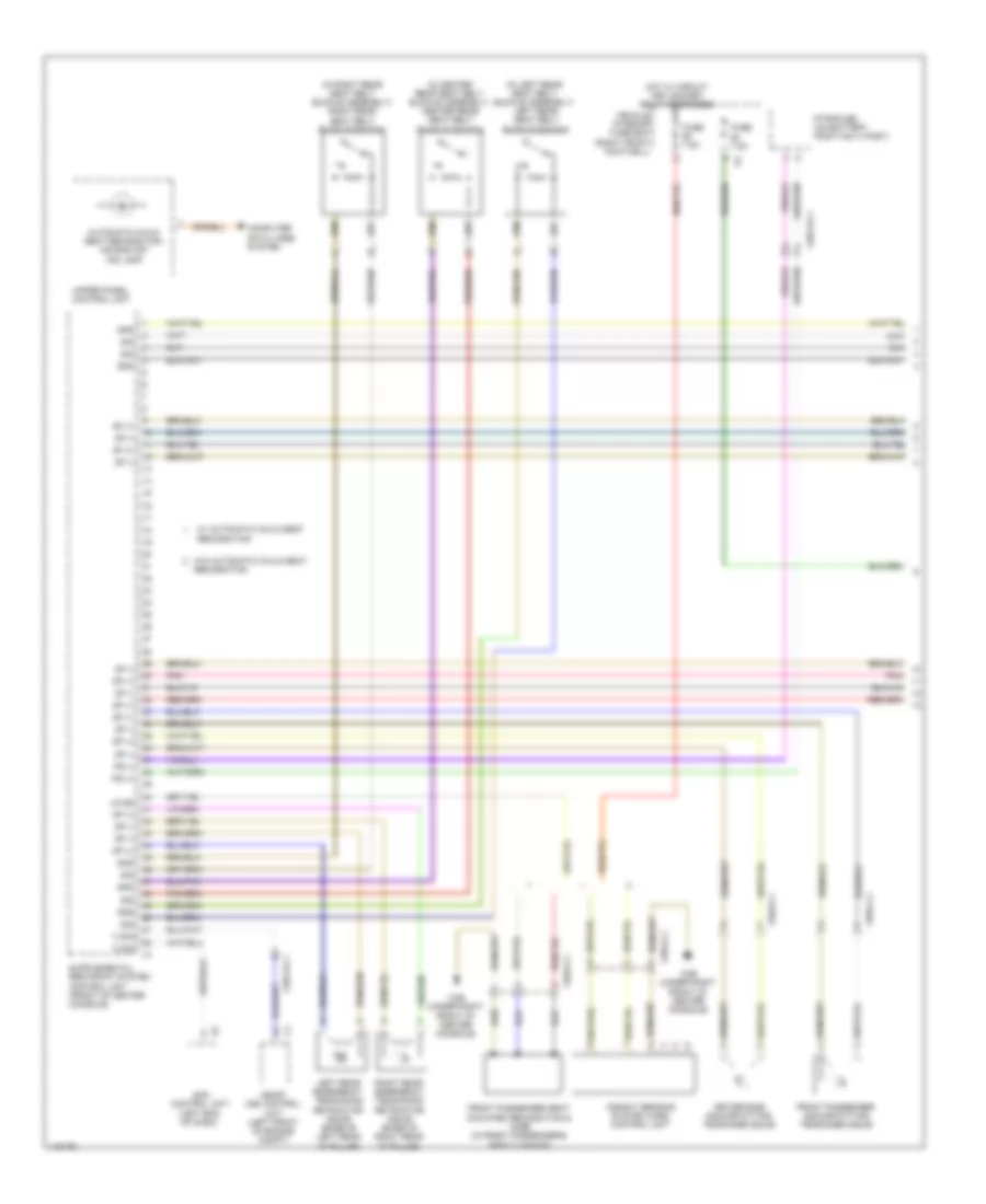 Supplemental Restraint Wiring Diagram (1 of 4) for Mercedes-Benz CLA250 2014