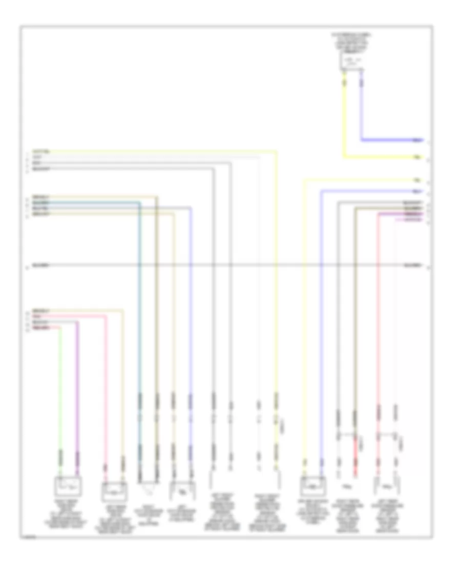 Supplemental Restraint Wiring Diagram (2 of 4) for Mercedes-Benz CLA250 2014