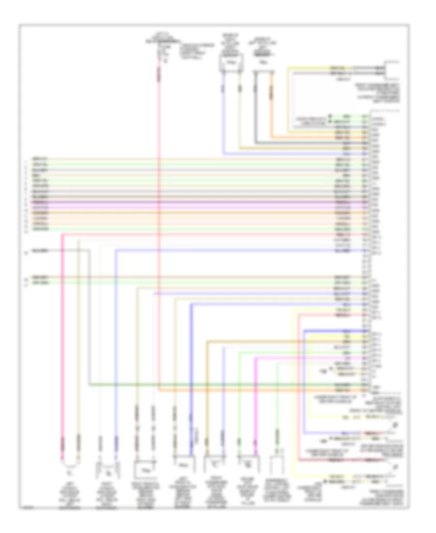 Supplemental Restraint Wiring Diagram (4 of 4) for Mercedes-Benz CLA250 2014