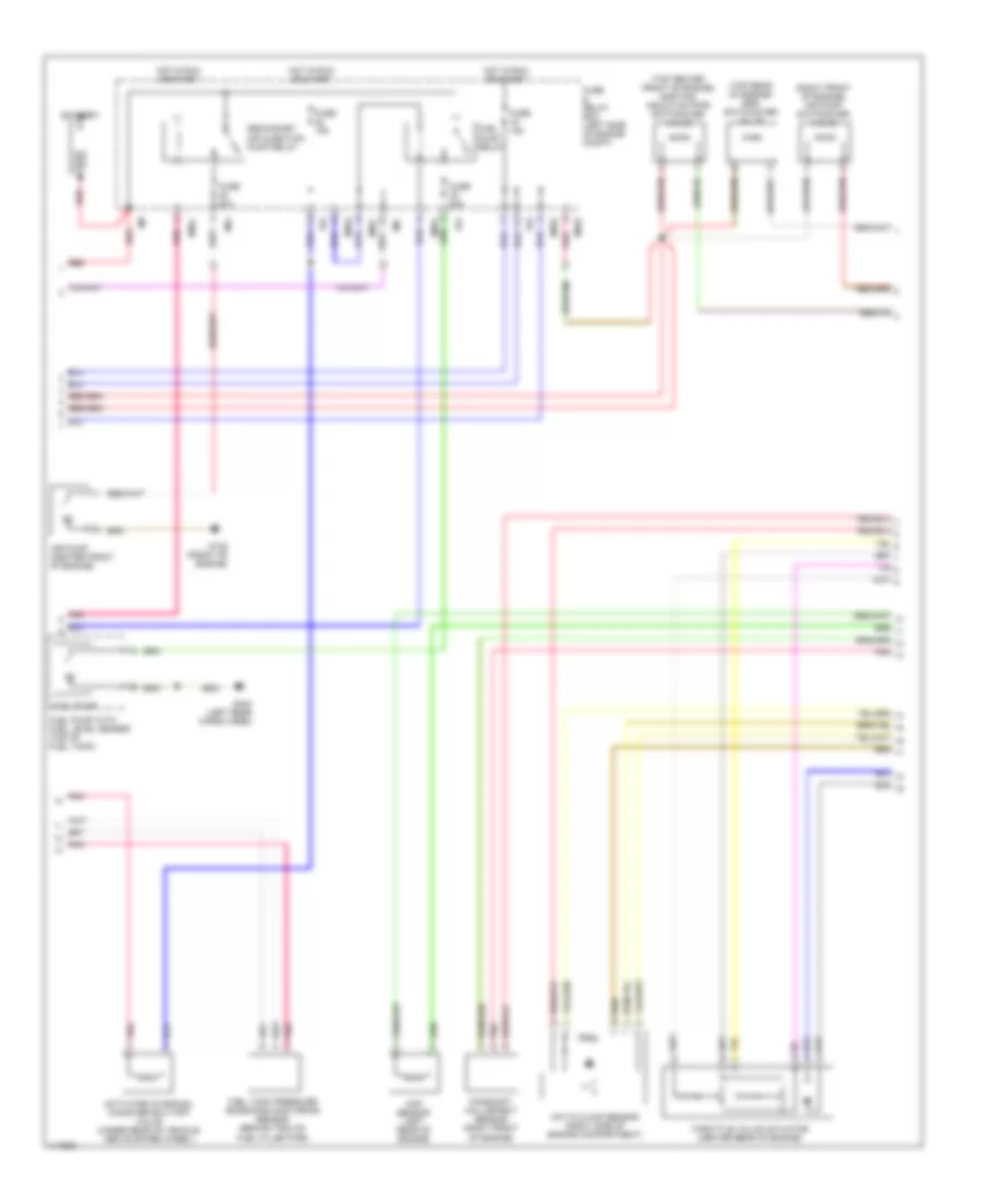 3.2L, Engine Performance Wiring Diagrams (2 of 3) for Mercedes-Benz ML320 2000