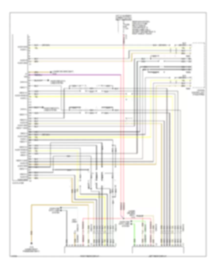 DVD Player Wiring Diagram for Mercedes-Benz E350 2013