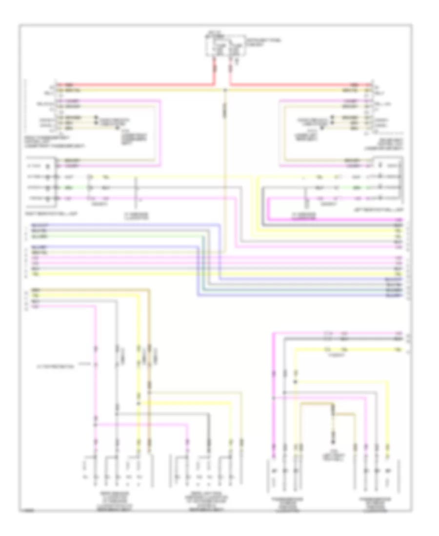 Courtesy Lamps Wiring Diagram (3 of 8) for Mercedes-Benz S550 4Matic 2014