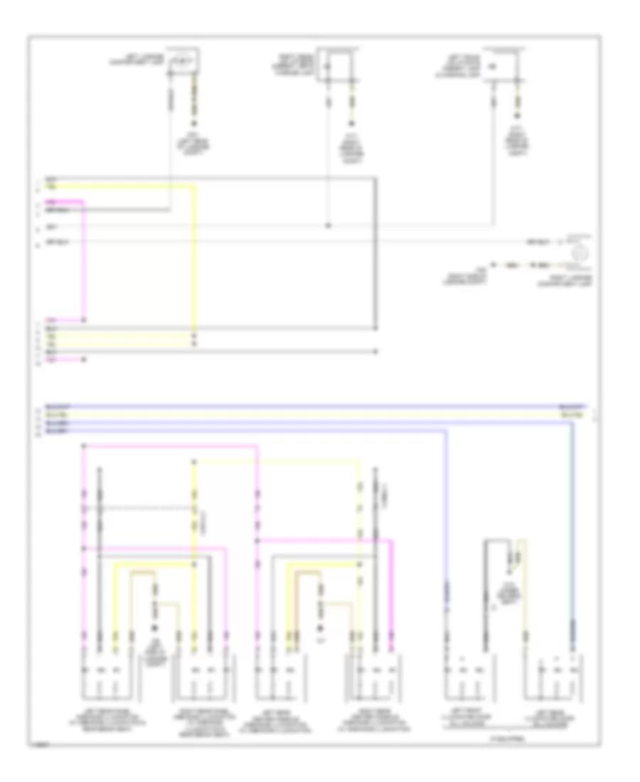 Courtesy Lamps Wiring Diagram (5 of 8) for Mercedes-Benz S550 4Matic 2014