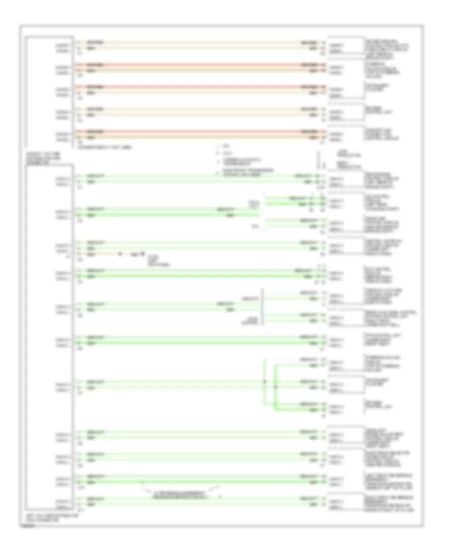 HighLow Bus Wiring Diagram (1 of 2) for Mercedes-Benz E350 2006