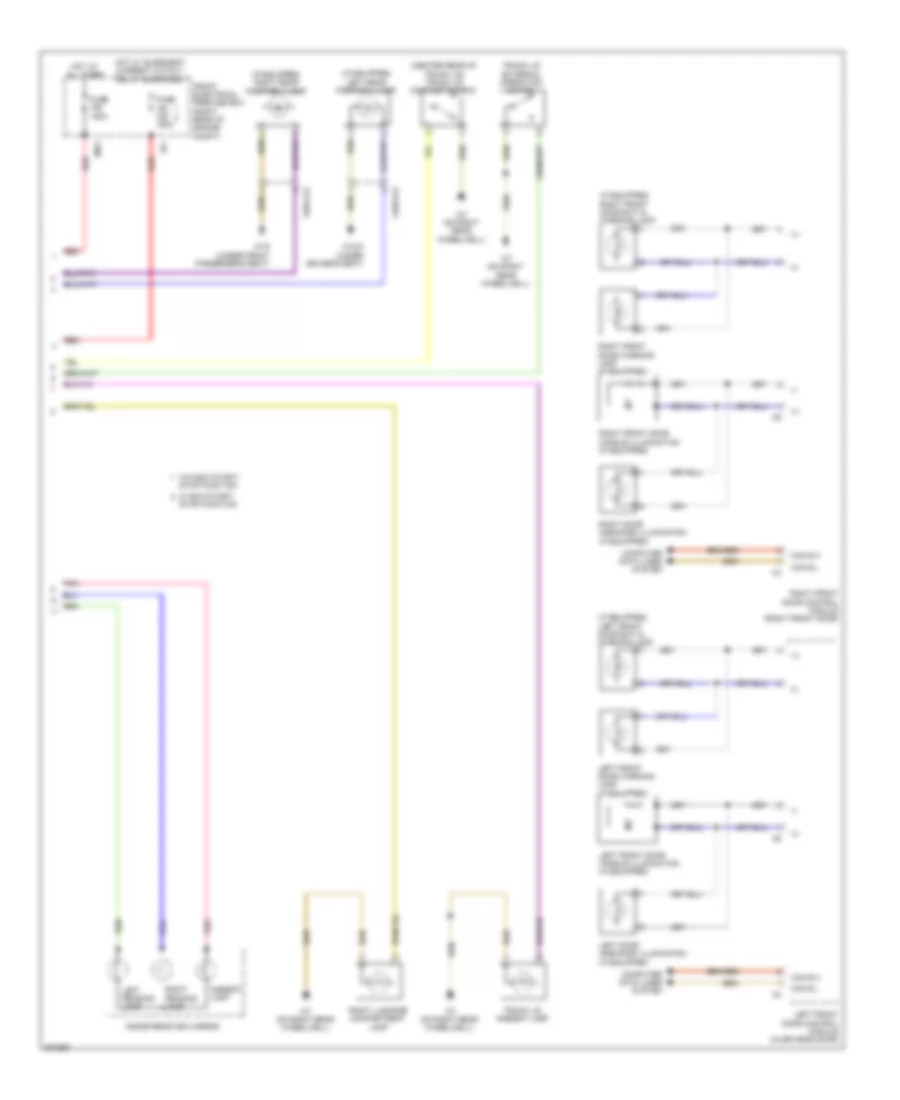 Courtesy Lamps Wiring Diagram Coupe 2 of 2 for Mercedes Benz E350 BlueTEC 2012