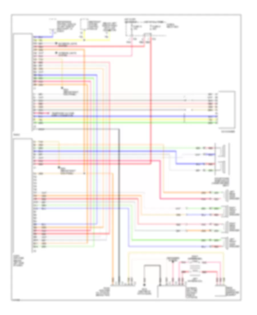 Radio Wiring Diagrams Premium Radio for Mercedes Benz ML320 2000