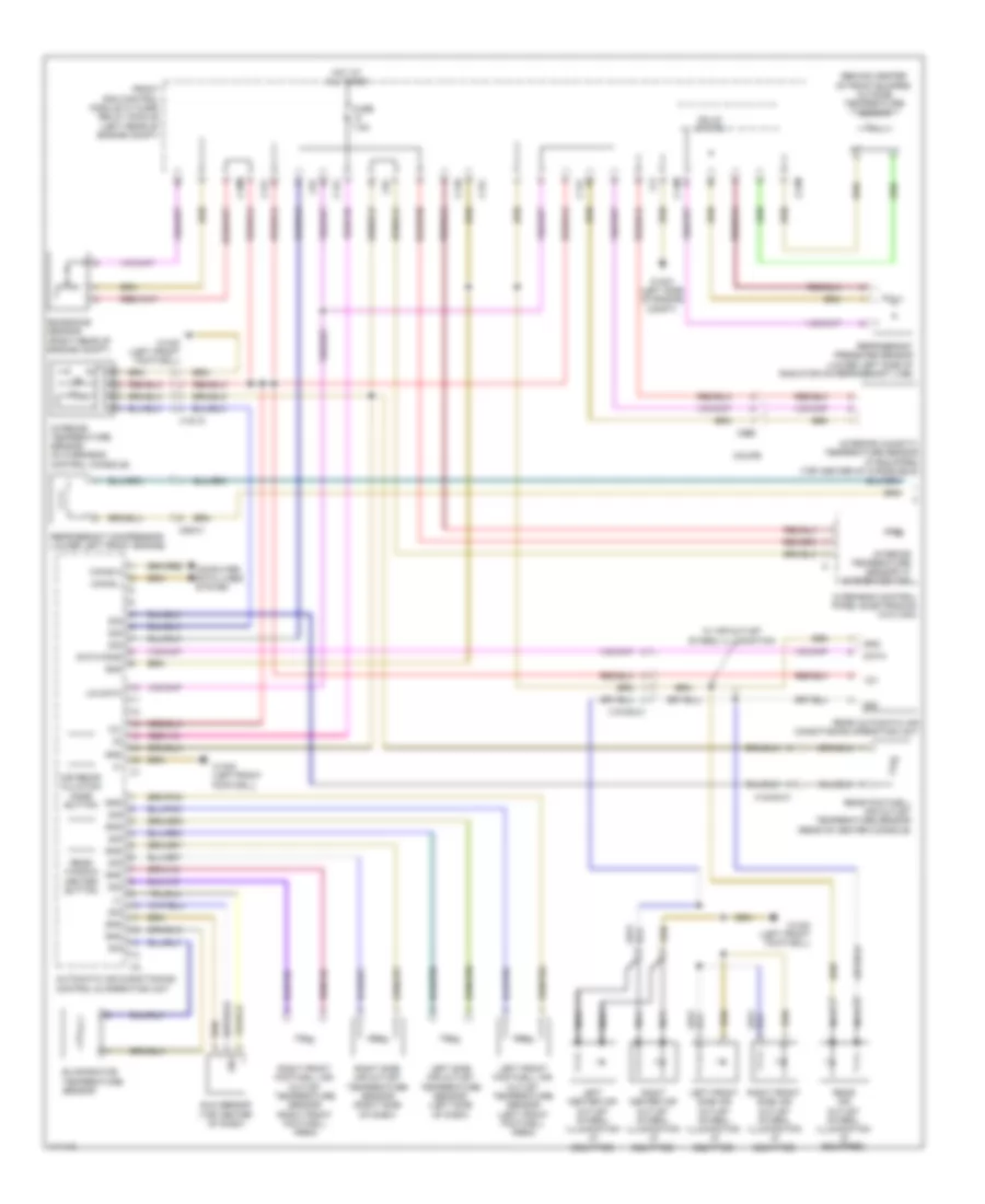 Automatic AC Wiring Diagram, Convertible with Thermotronic (1 of 2) for Mercedes-Benz E350 4Matic 2013