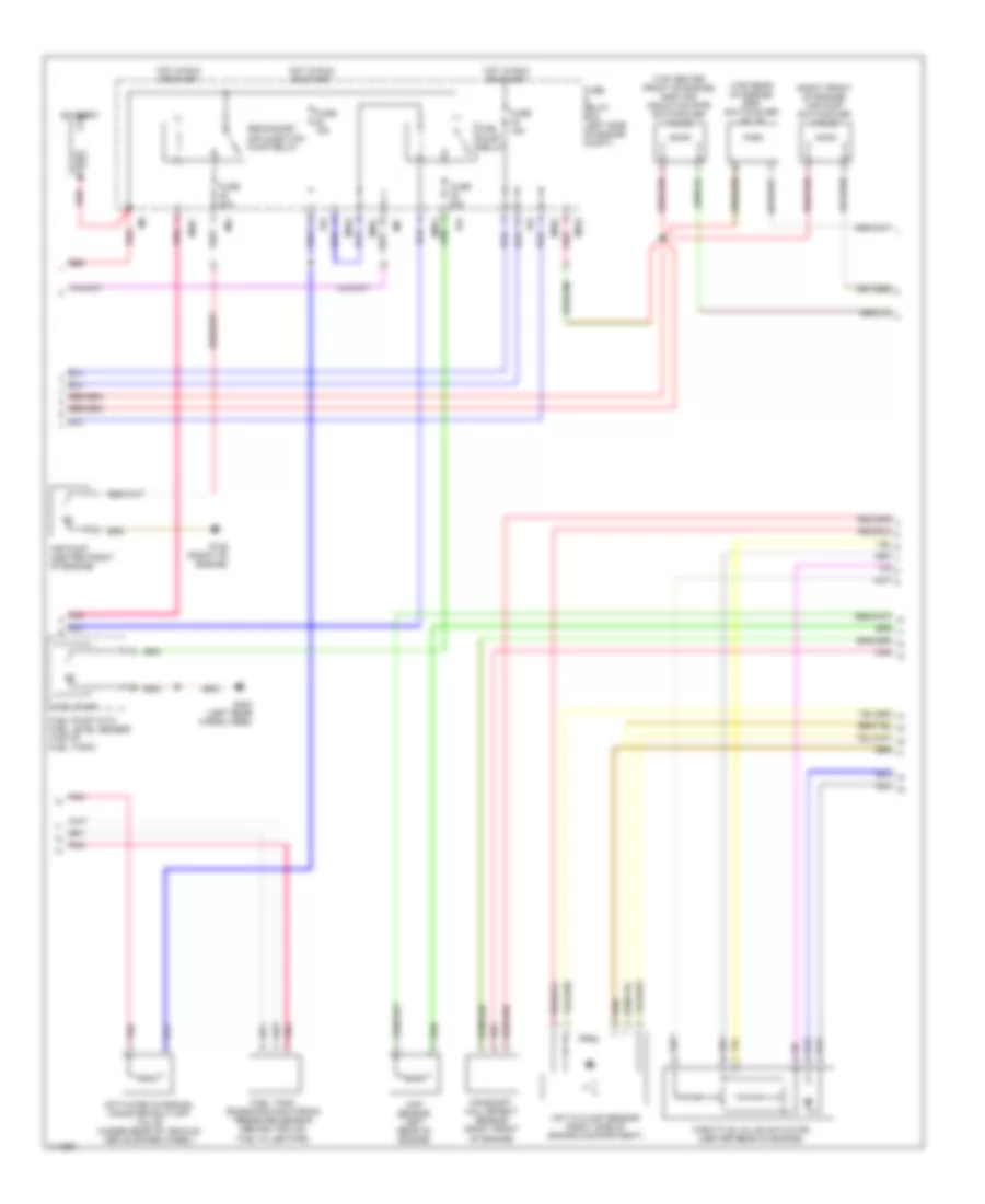 4.3L, Engine Performance Wiring Diagrams (2 of 3) for Mercedes-Benz ML430 2000