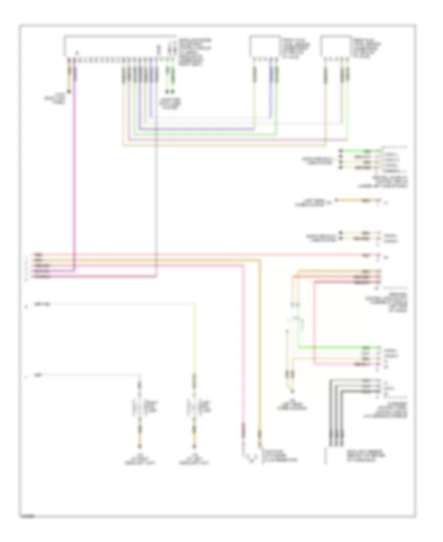 Headlights Wiring Diagram 2 of 2 for Mercedes Benz E350 4Matic 2006