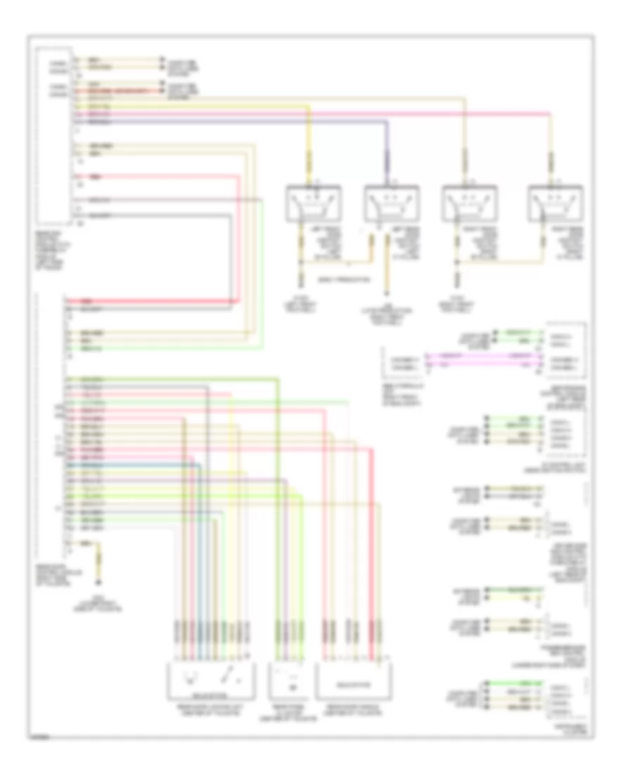 Automatic Door Locks Wiring Diagram Wagon for Mercedes Benz E350 4Matic 2006