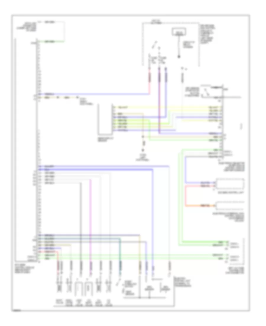 Transmission Wiring Diagram for Mercedes Benz E350 4Matic 2006