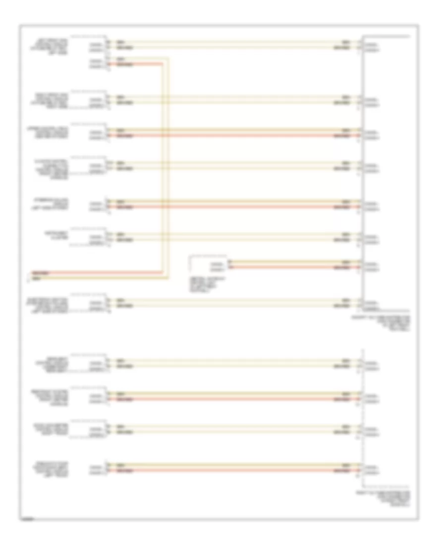 HighLow Bus Wiring Diagram (2 of 2) for Mercedes-Benz S430 2004