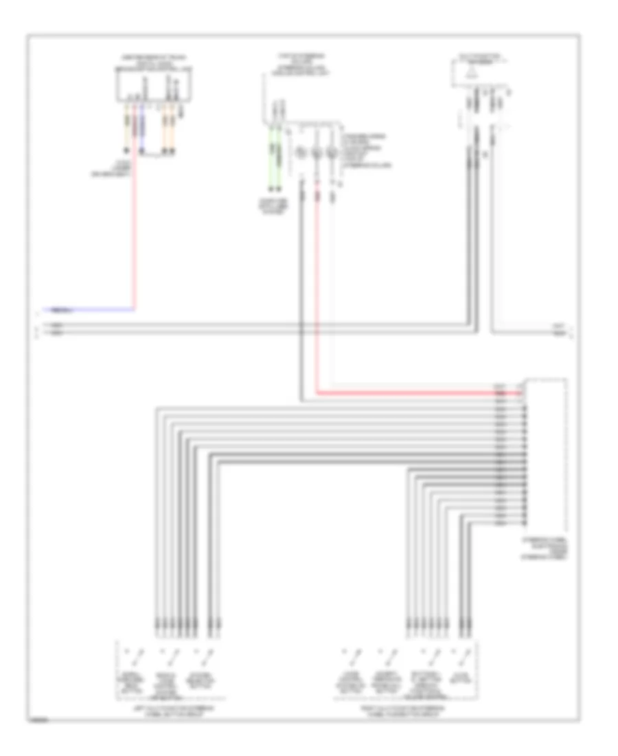 Radio Wiring Diagram Coupe 2 of 3 for Mercedes Benz E550 4Matic 2012