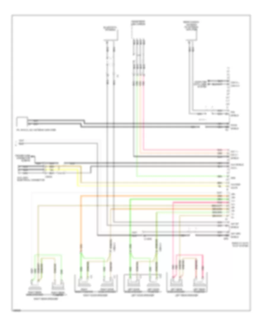 Radio Wiring Diagram Coupe 3 of 3 for Mercedes Benz E550 4Matic 2012