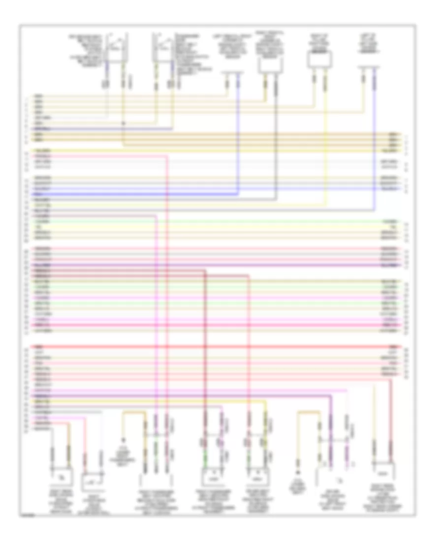 Supplemental Restraint Wiring Diagram Coupe 2 of 4 for Mercedes Benz E550 4Matic 2012