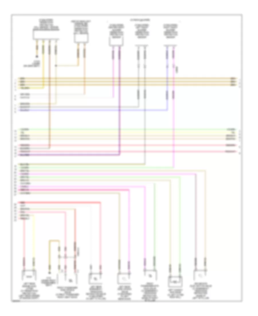 Supplemental Restraint Wiring Diagram Coupe 3 of 4 for Mercedes Benz E550 4Matic 2012