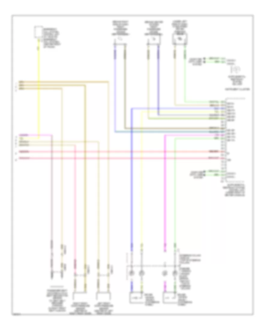 Supplemental Restraint Wiring Diagram Coupe 4 of 4 for Mercedes Benz E550 4Matic 2012