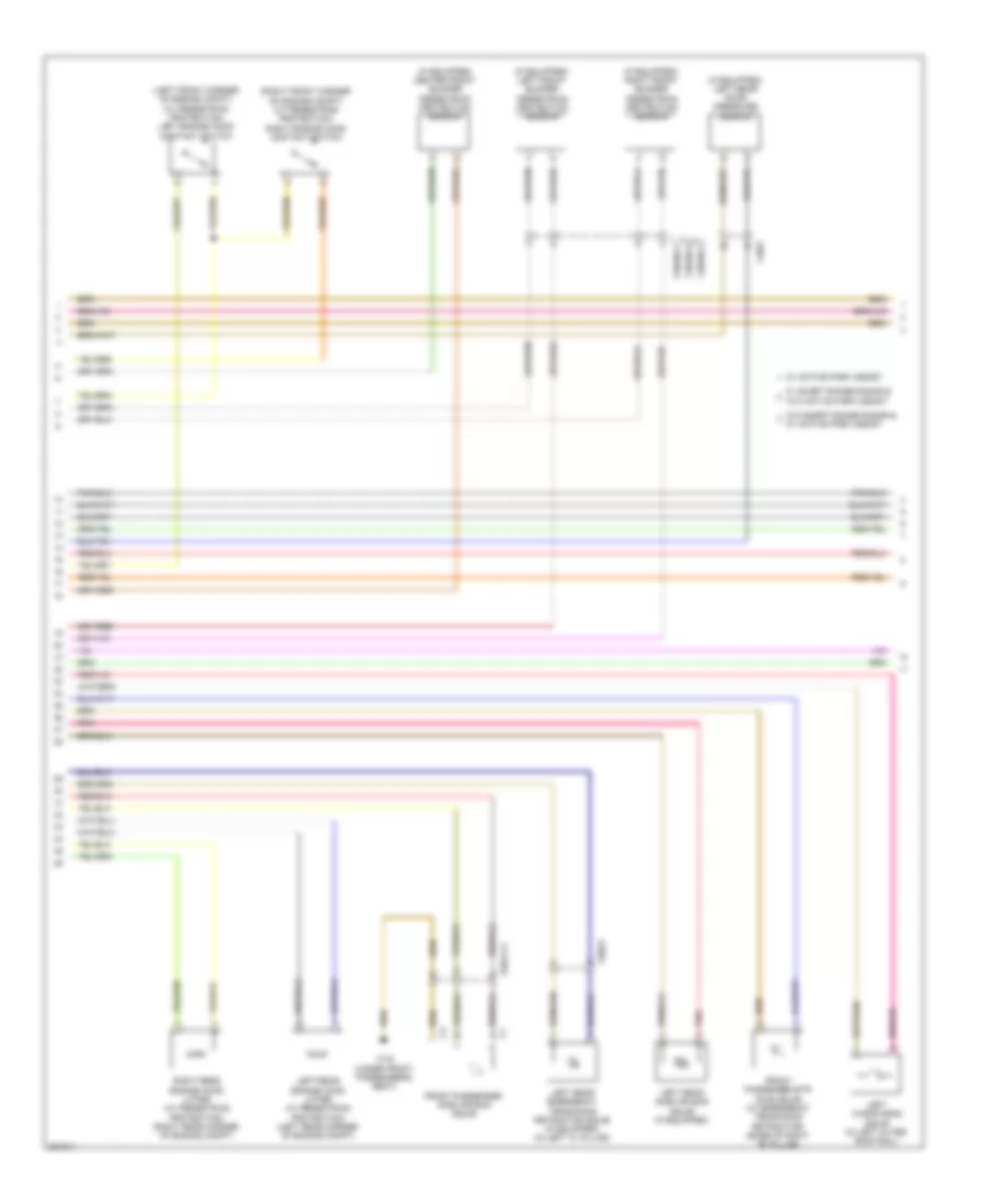 Supplemental Restraint Wiring Diagram Sedan 3 of 4 for Mercedes Benz E550 4Matic 2012