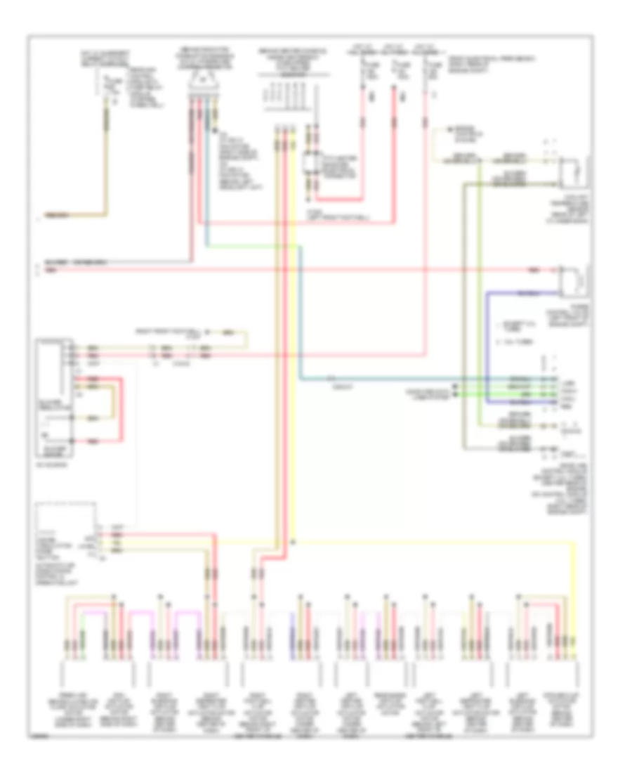 Automatic A C Wiring Diagram Sedan with Thermotronic 3 of 3 for Mercedes Benz E550 4Matic 2012