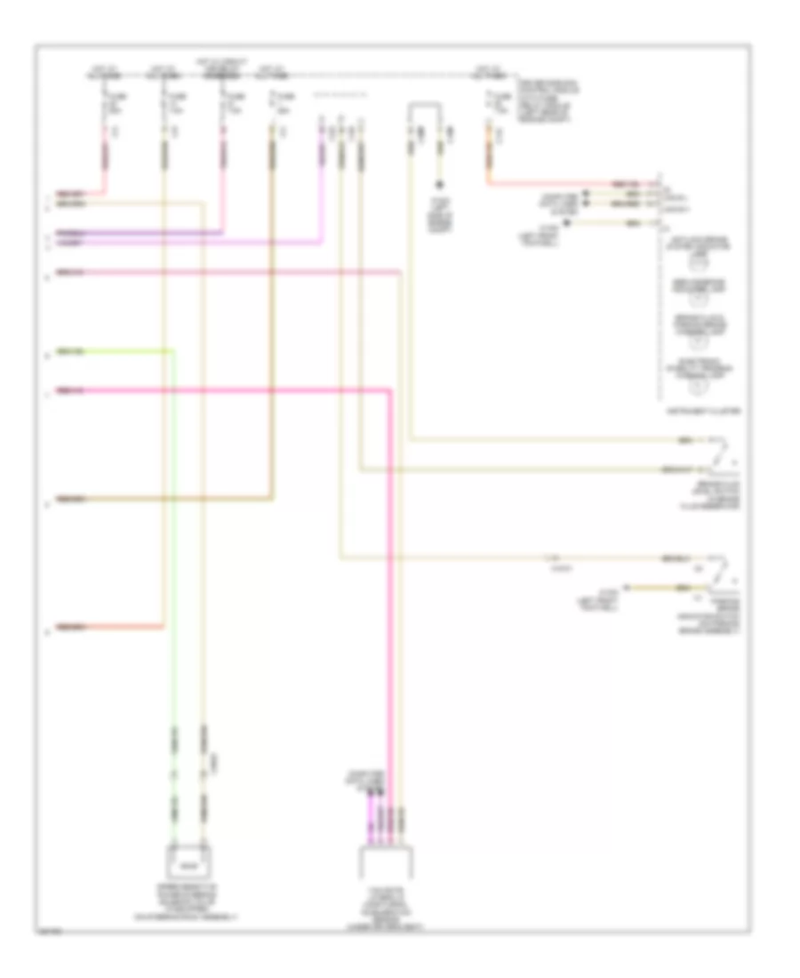 Anti lock Brakes Wiring Diagram Coupe with Premium 2 of 2 for Mercedes Benz E550 4Matic 2012