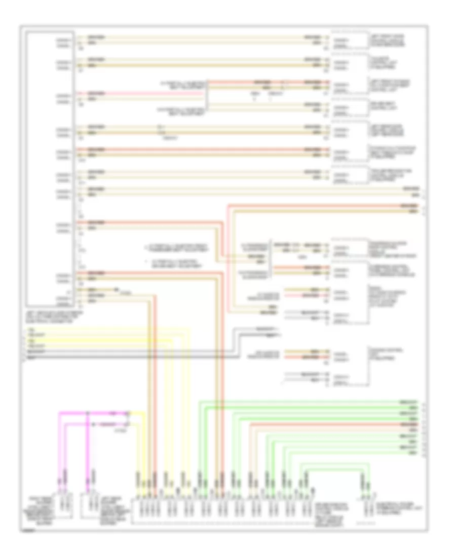 High Low Bus Wiring Diagram Sedan 2 of 5 for Mercedes Benz E550 4Matic 2012