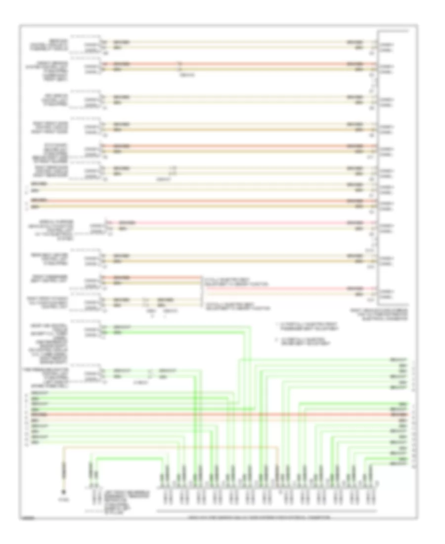 High Low Bus Wiring Diagram Sedan 3 of 5 for Mercedes Benz E550 4Matic 2012