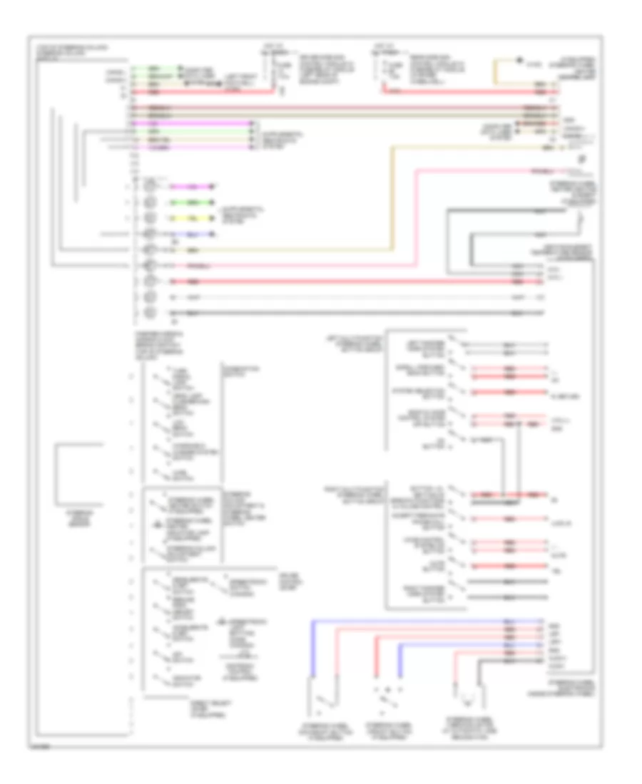 Power Steering Column Wiring Diagram Sedan for Mercedes Benz E550 4Matic 2012