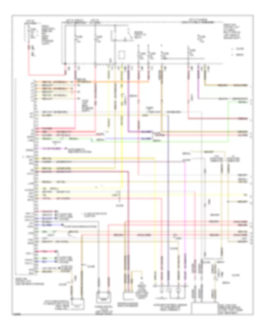 4 6L Twin Turbo Engine Performance Wiring Diagram 1 of 6 for Mercedes Benz E550 4Matic 2012