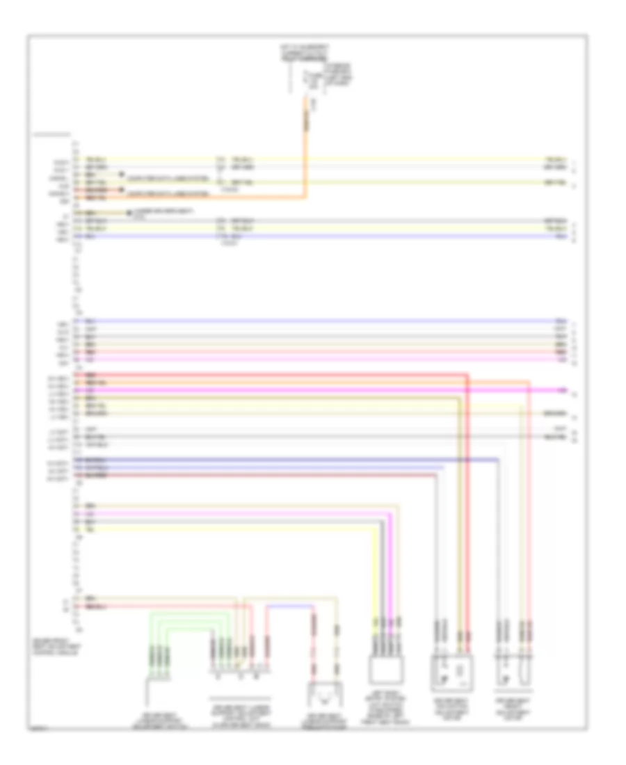 Driver s Memory Seat Wiring Diagram Coupe 1 of 2 for Mercedes Benz E550 4Matic 2012