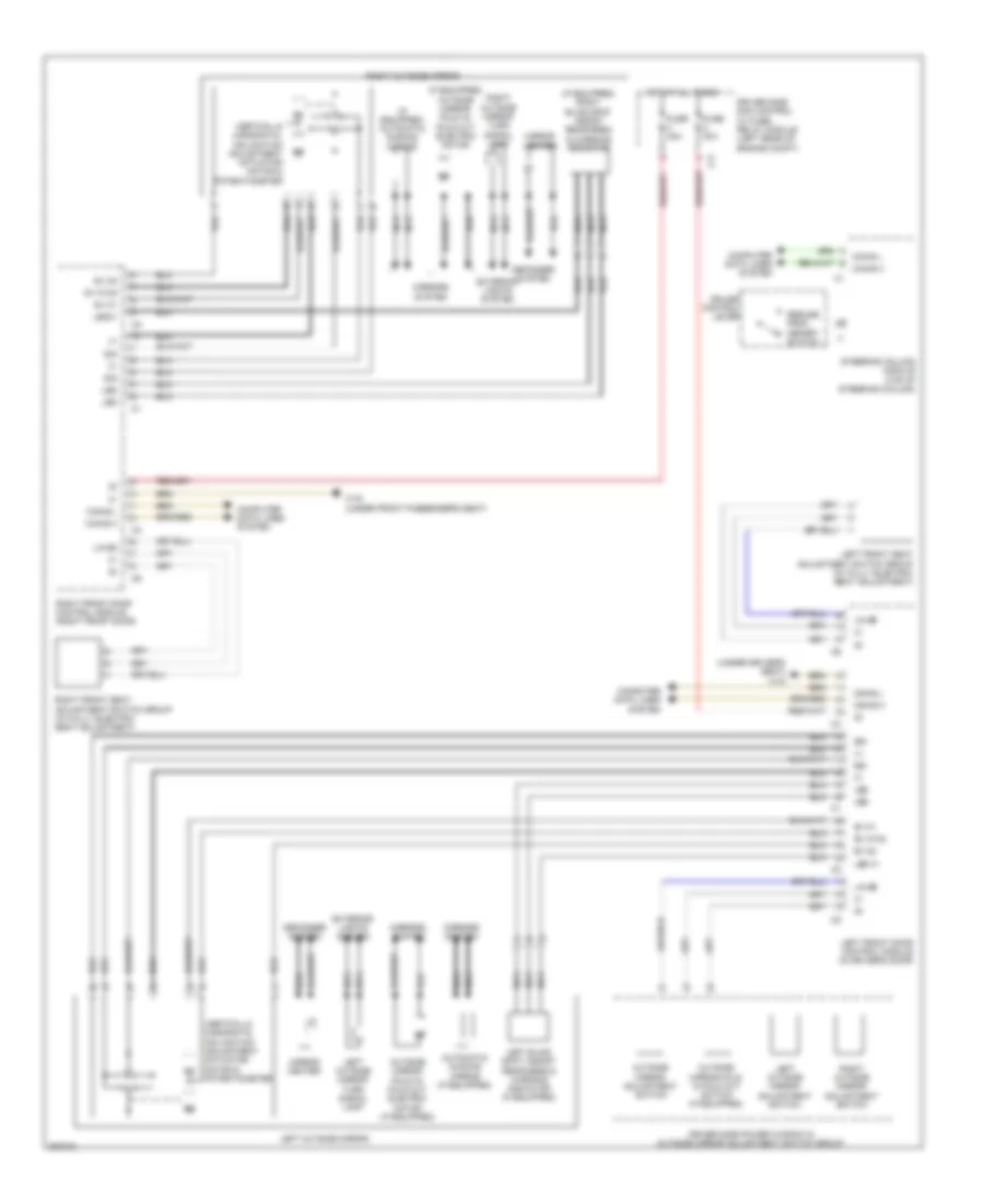 Memory Mirrors Wiring Diagram Coupe for Mercedes Benz E550 4Matic 2012