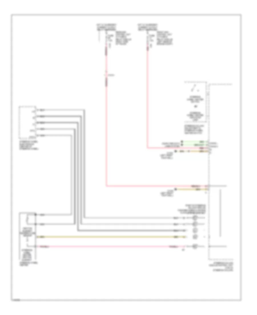 Heated Steering Wheel Wiring Diagram for Mercedes-Benz CLS550 2014