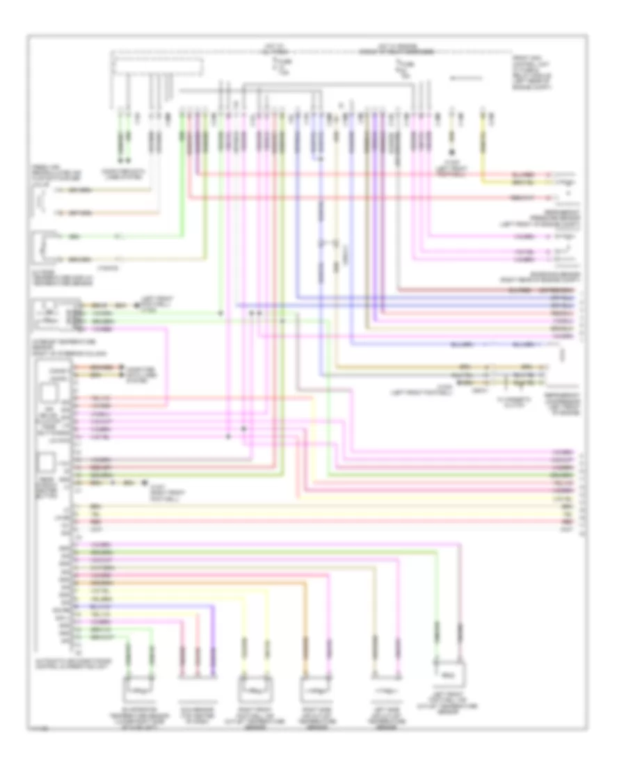Automatic A C Wiring Diagram with 3 Zone 1 of 3 for Mercedes Benz CLS550 4Matic 2014