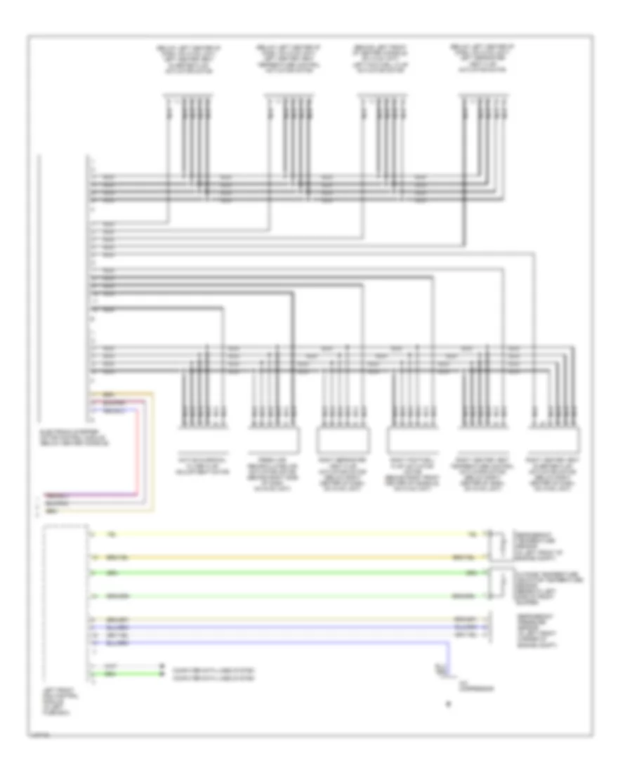 Air Conditioning Wiring Diagrams (2 of 2) for Mercedes-Benz S430 2000