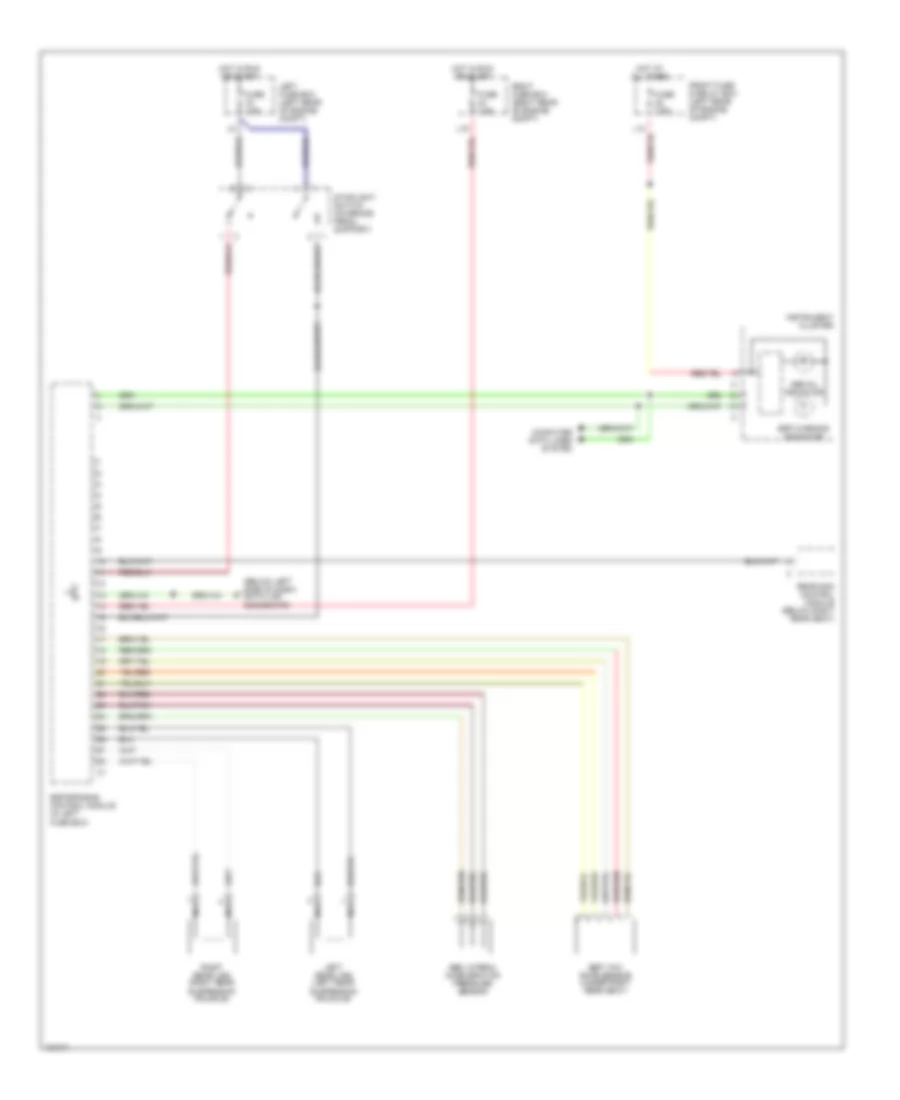 Anti-lock Brake Wiring Diagrams (2 of 2) for Mercedes-Benz S430 2000