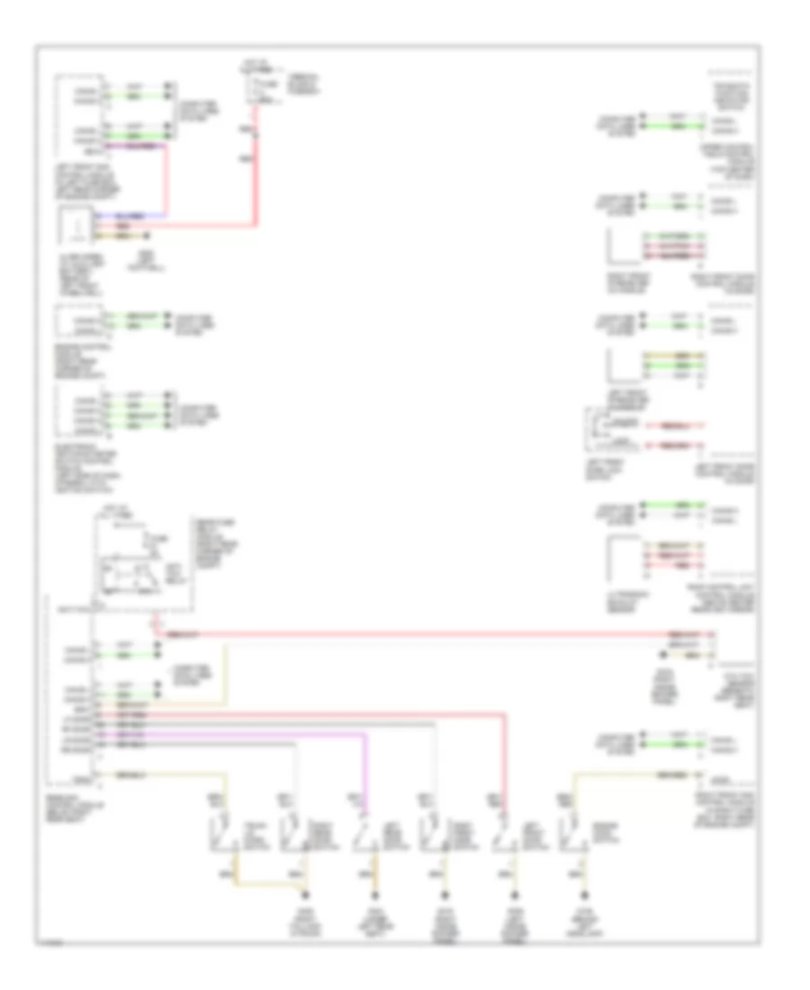 Anti-theft Wiring Diagram for Mercedes-Benz S430 2000