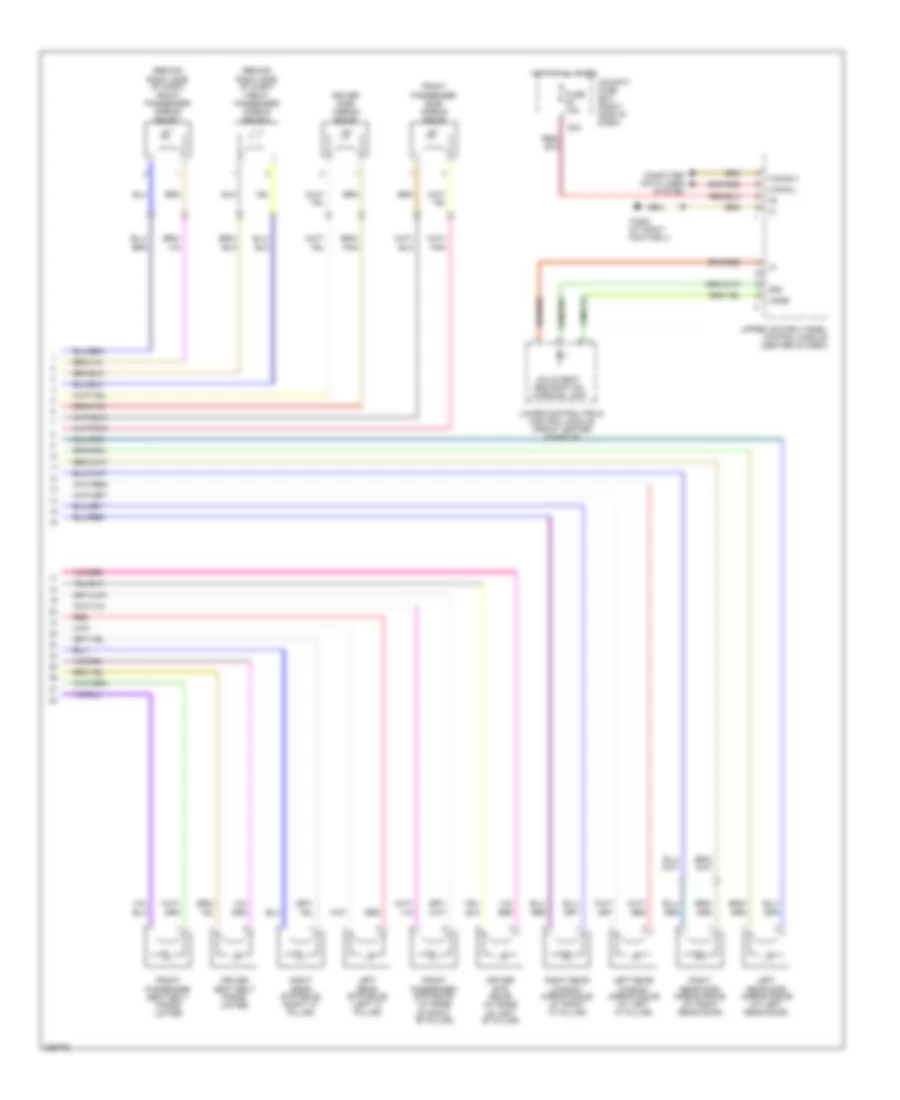 Supplemental Restraints Wiring Diagram (2 of 2) for Mercedes-Benz S430 4Matic 2004