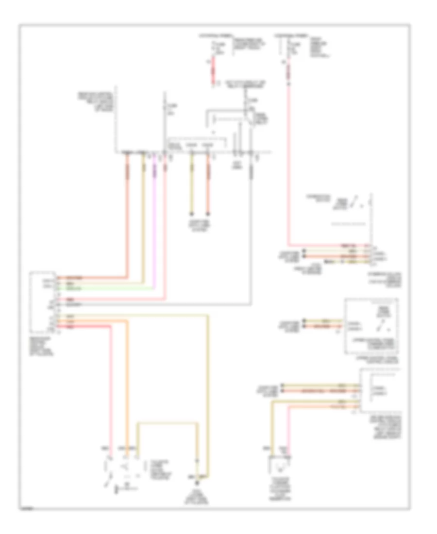 задняя схема дворника, Универсал для Mercedes-Benz E500 4Matic 2006
