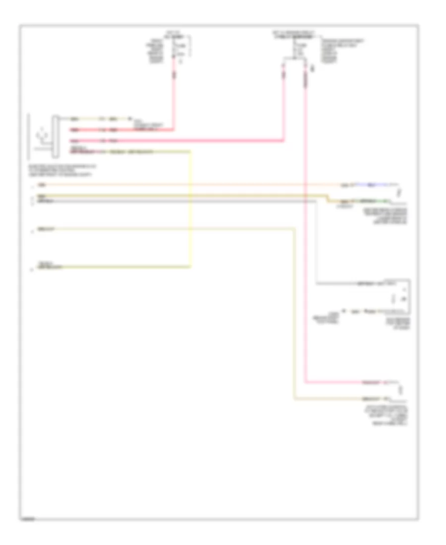 Automatic AC Wiring Diagram, without Thermotronic (3 of 3) for Mercedes-Benz GL350 2012