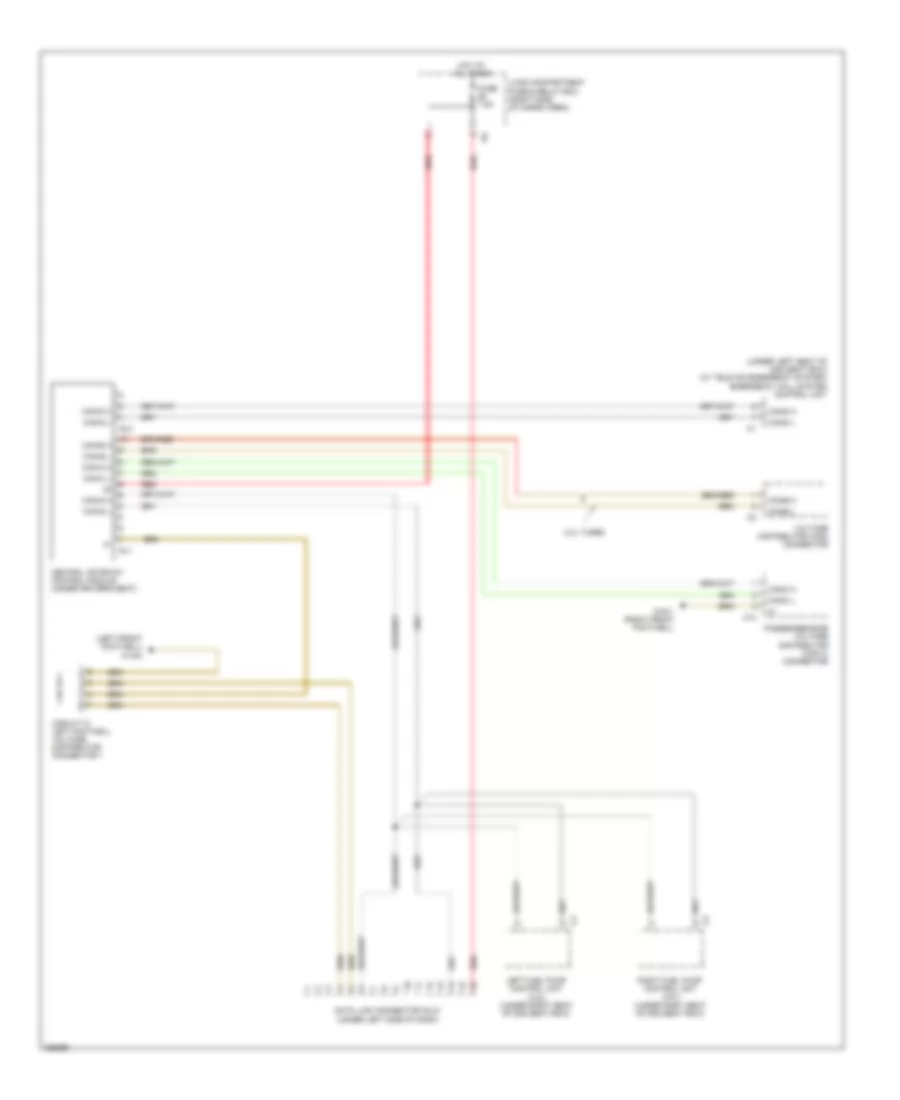 Data Link Connector Wiring Diagram for Mercedes Benz GL350 2012