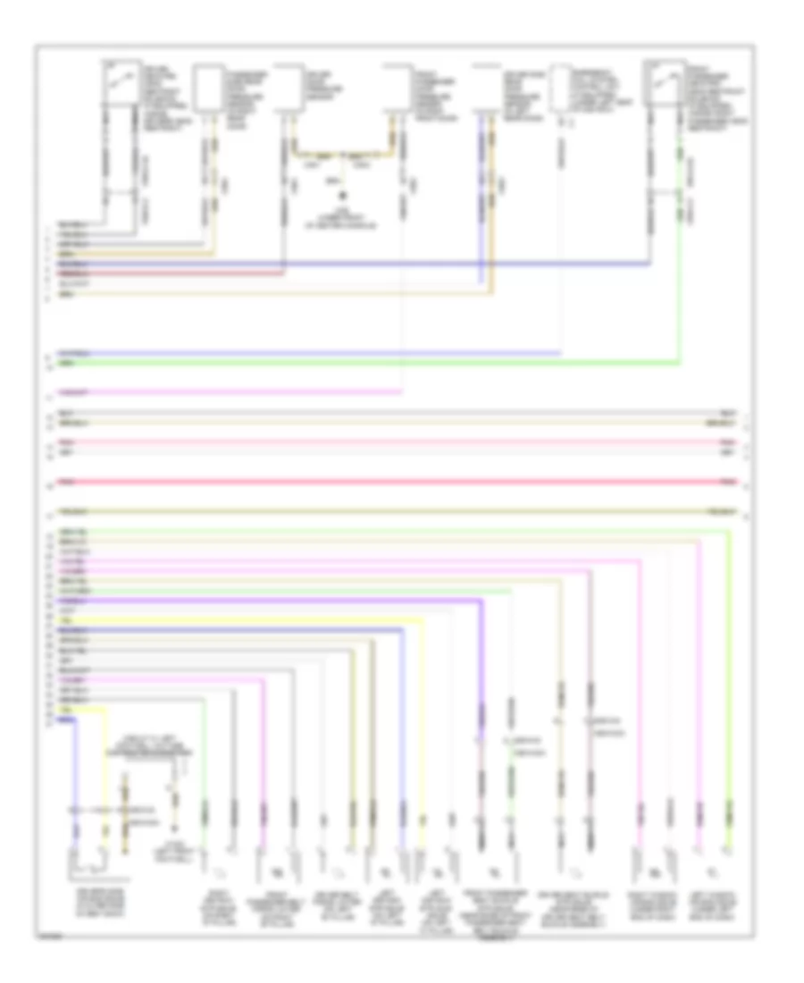 Supplemental Restraint Wiring Diagram 2 of 3 for Mercedes Benz GL350 2012