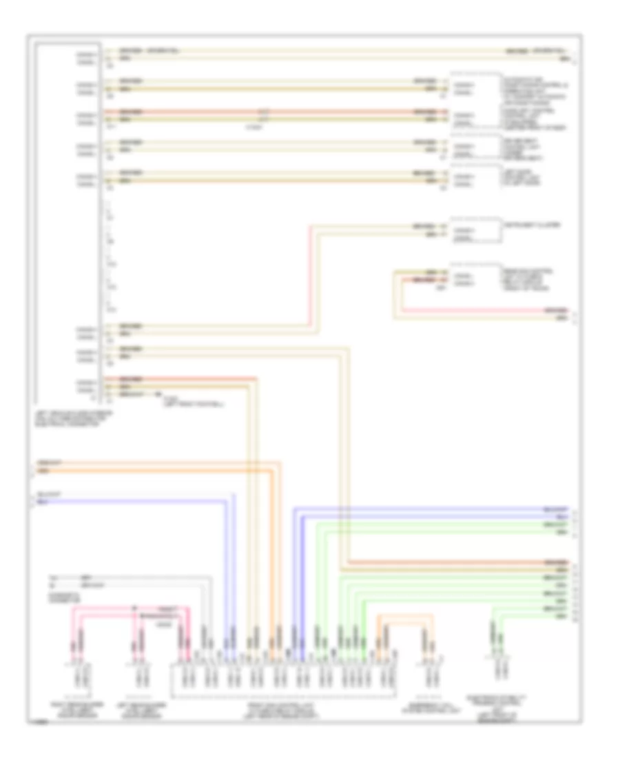 HighLow Bus Wiring Diagram (2 of 4) for Mercedes-Benz SLK250 2014