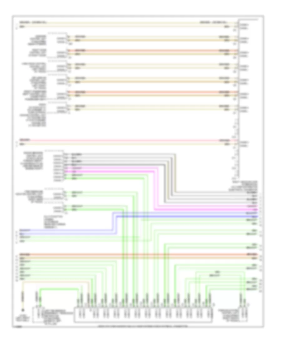 HighLow Bus Wiring Diagram (3 of 4) for Mercedes-Benz SLK250 2014