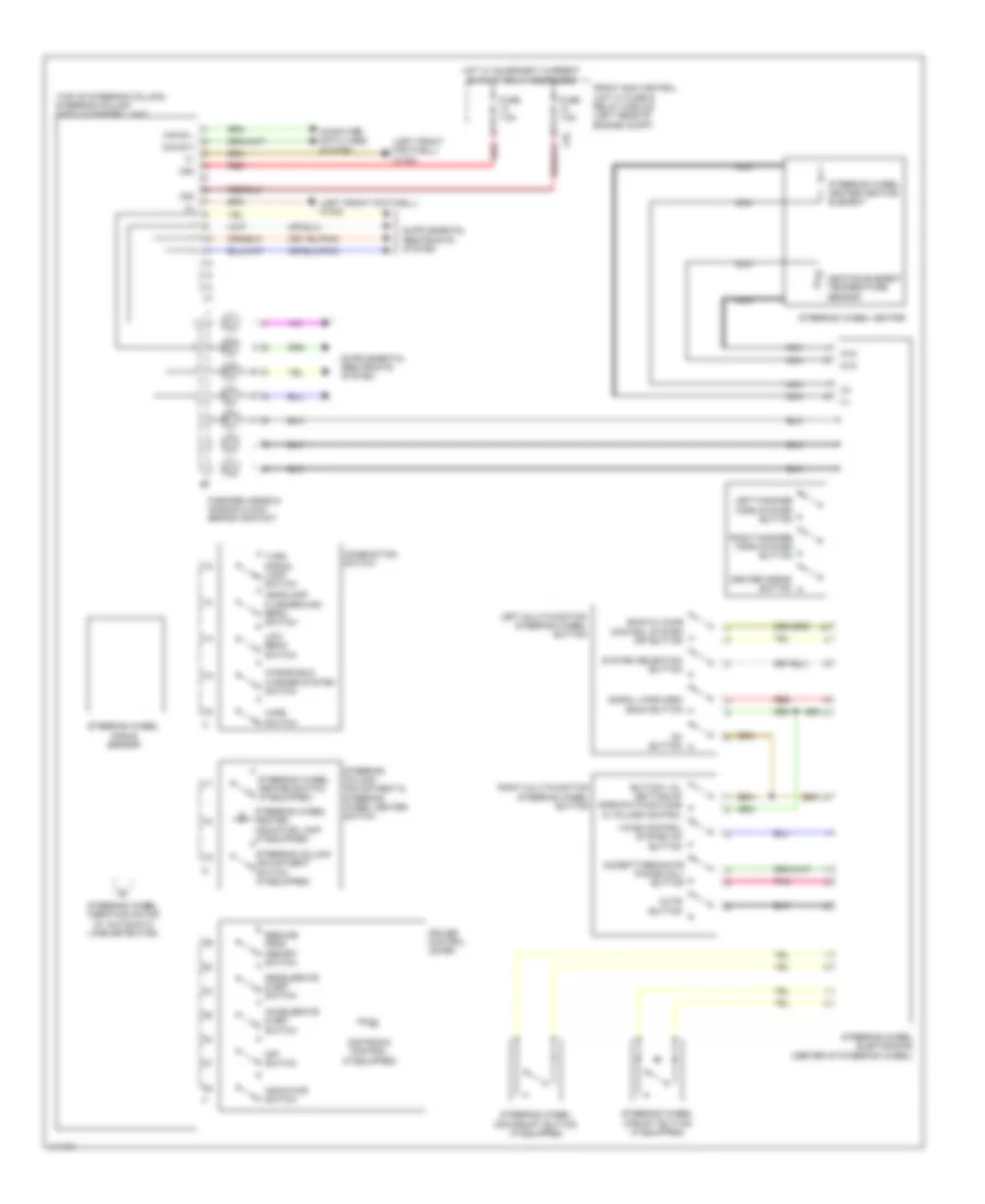 Electronic Power Steering Wiring Diagram, Late Production for Mercedes-Benz SLK250 2014