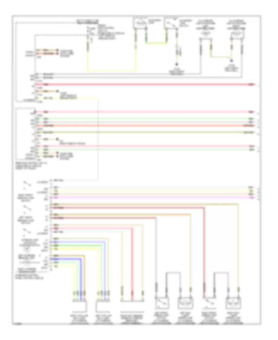 Courtesy Lamps Wiring Diagram 1 of 2 for Mercedes Benz SLK250 2014