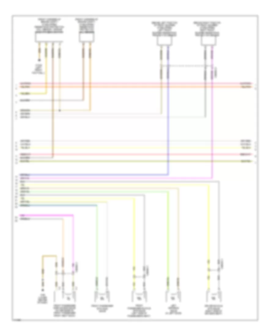 Supplemental Restraint Wiring Diagram 3 of 4 for Mercedes Benz SLK250 2014