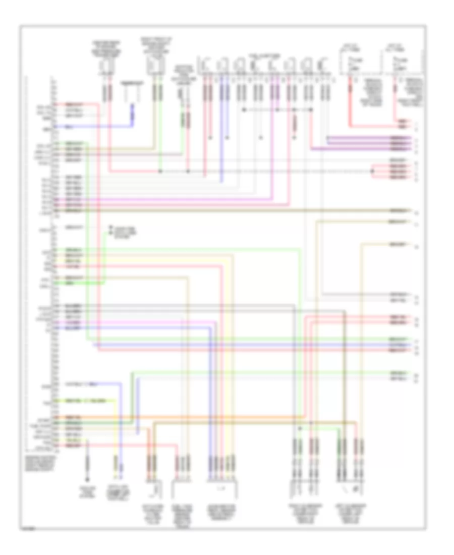 5 0L Engine Performance Wiring Diagram 1 of 3 for Mercedes Benz S500 4Matic 2004