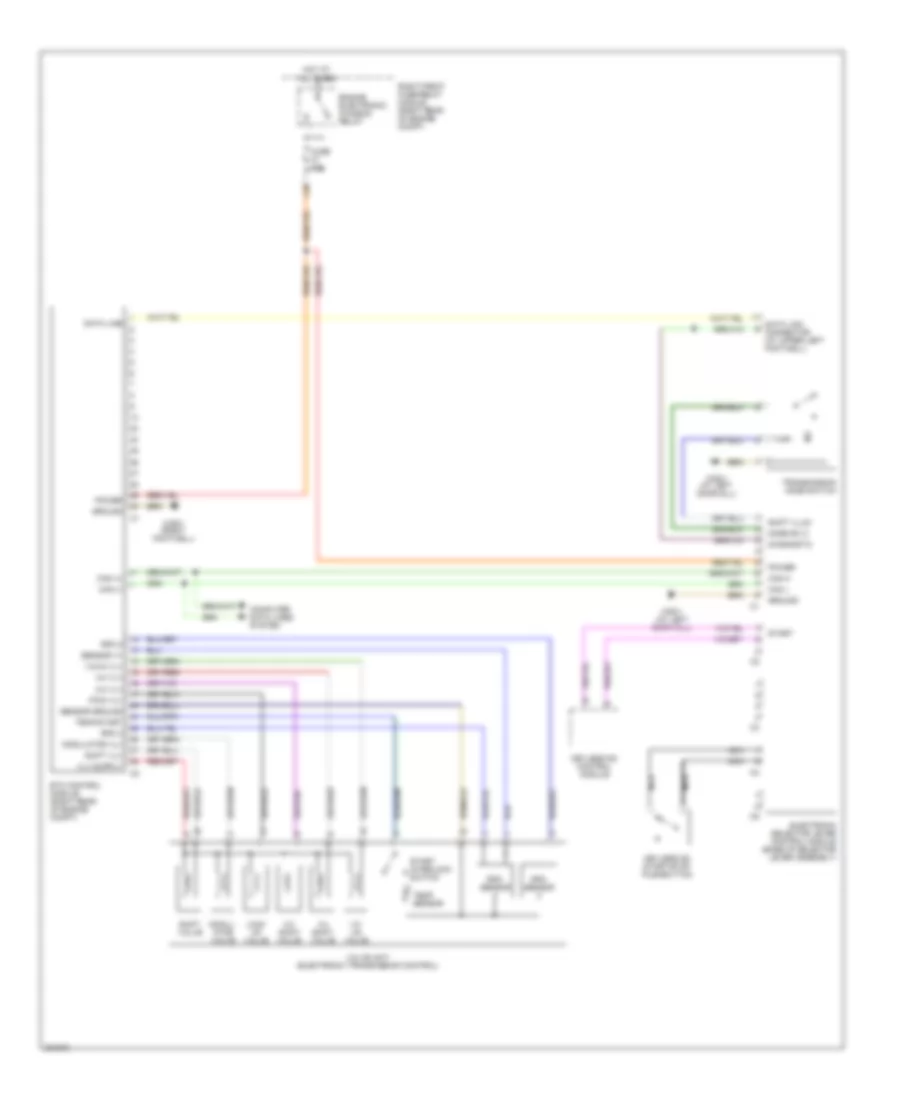 A T Wiring Diagram 5 Speed for Mercedes Benz S500 4Matic 2004