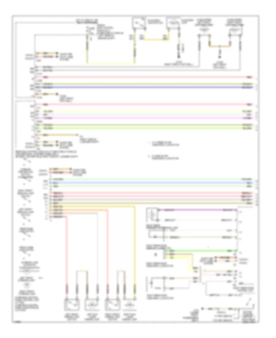 Courtesy Lamps Wiring Diagram 1 of 3 for Mercedes Benz E250 Bluetec 2014